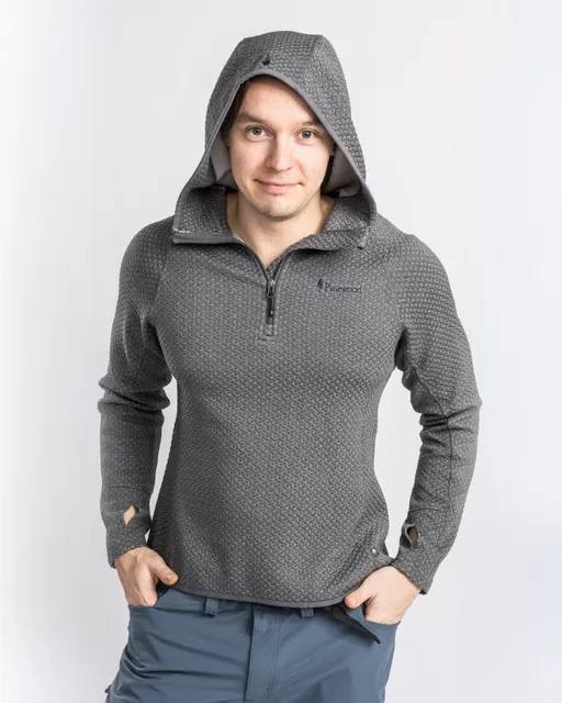 Pinewood Men's Everyday Travel Hoodie Harmaa 04