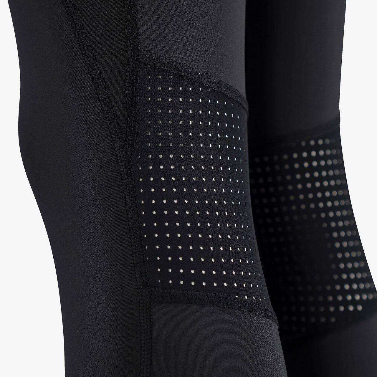 Swix Women's Pace High Waist Cropped Tights Black 04