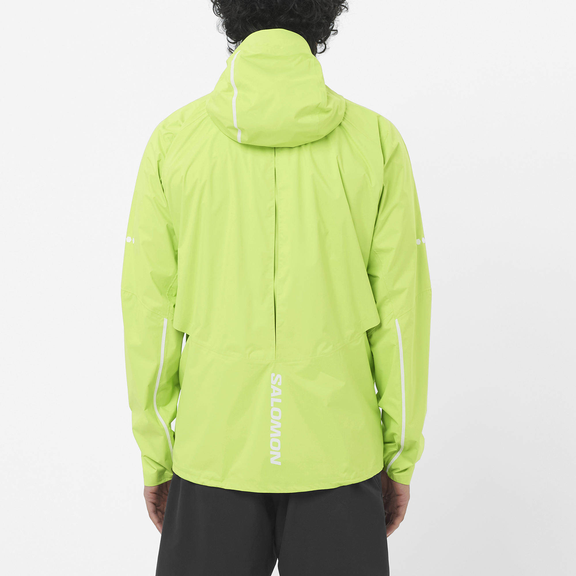 Salomon Men's Bonatti Pro Jacket Acid Lime 02