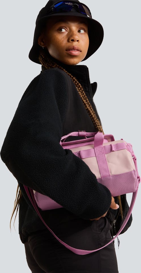 The North Face Base Camp Duffel Shoulder Bag Pink 01