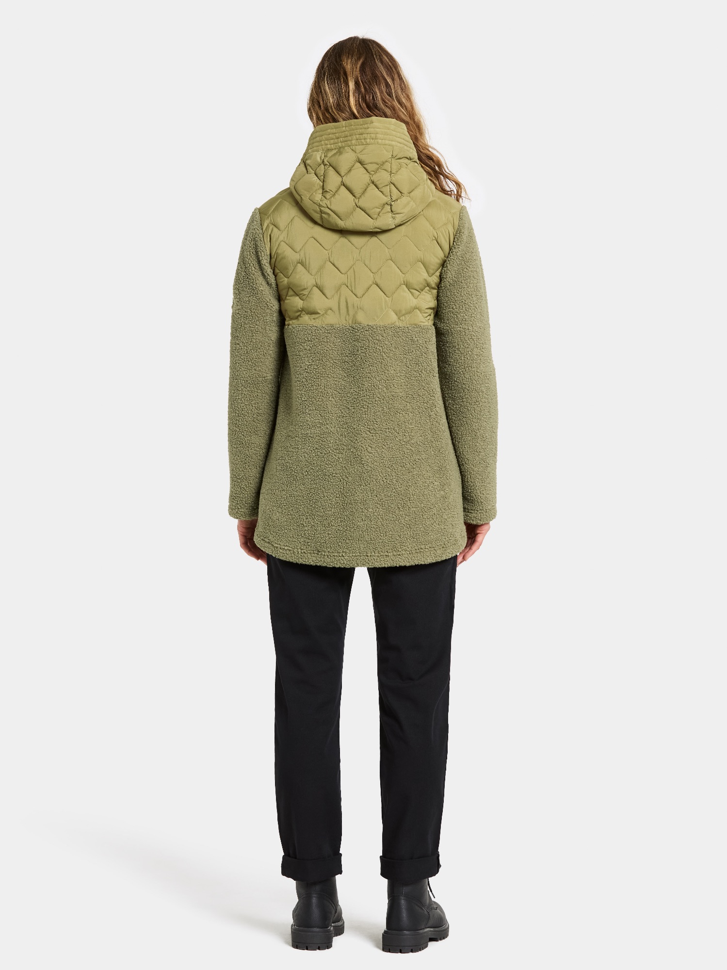 Didriksons Women's Bibi 2 Full Zip Olive 06