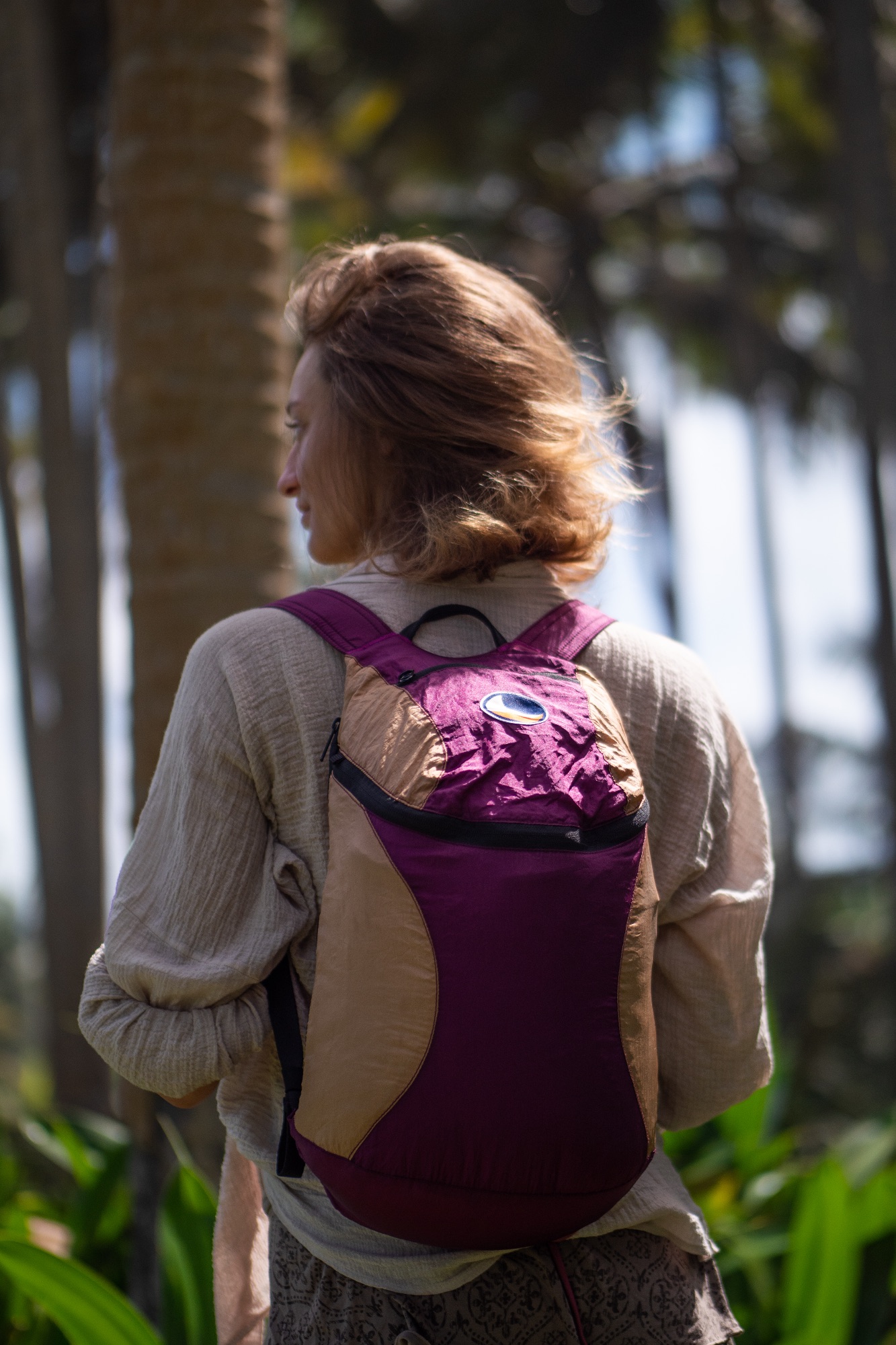 Ticket To The Moon Mini Backpack Plum 08