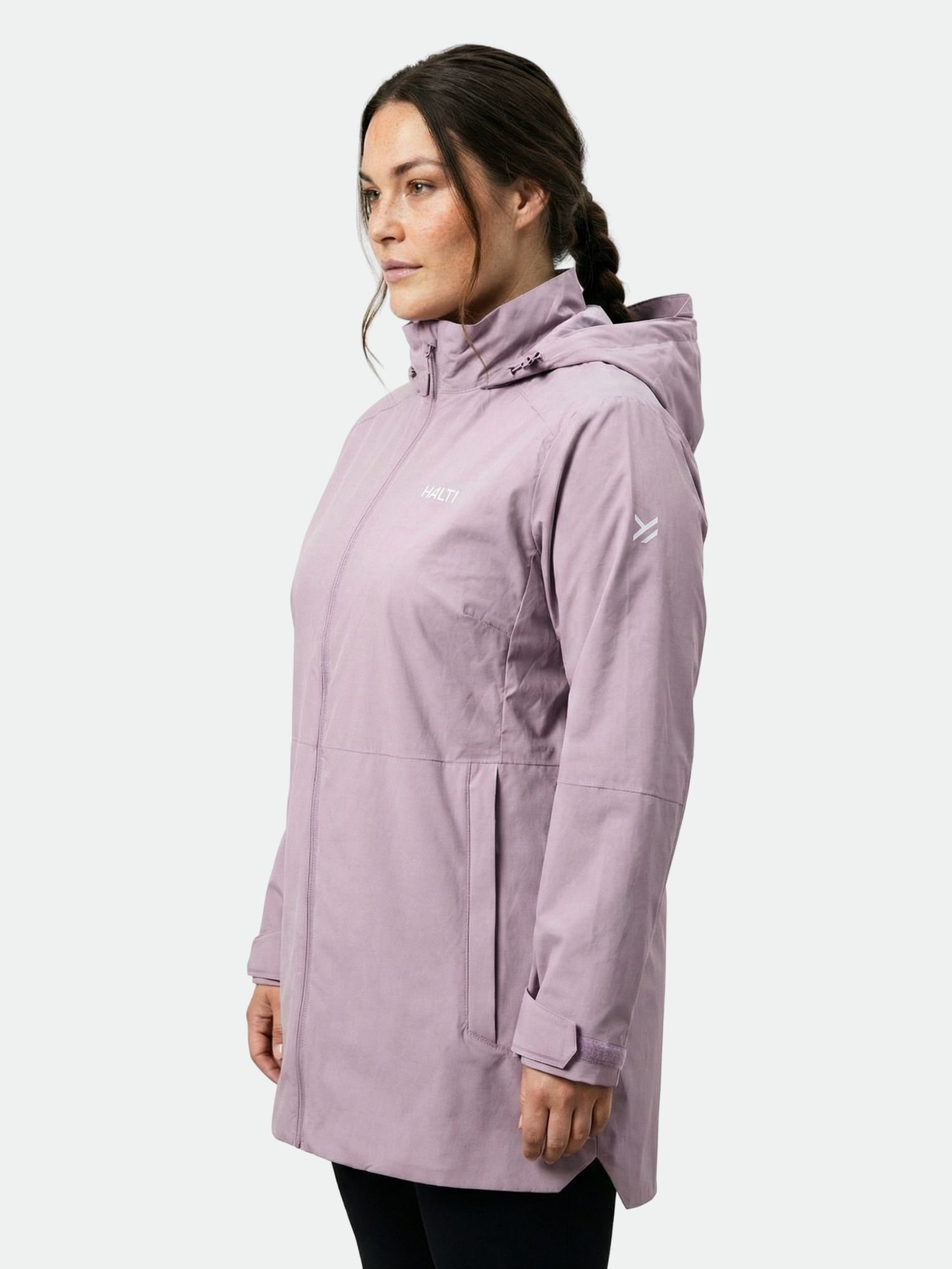 Halti Women's Valaja Dx+ Parka Lila 02