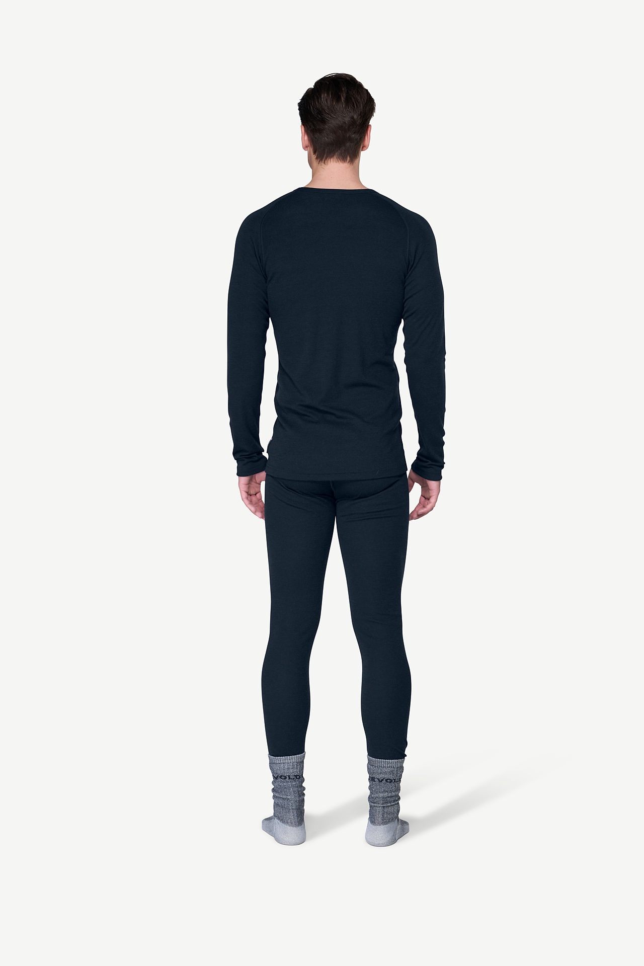 Devold Men's Lauparen Merino 190 Base Shirt Ink 04