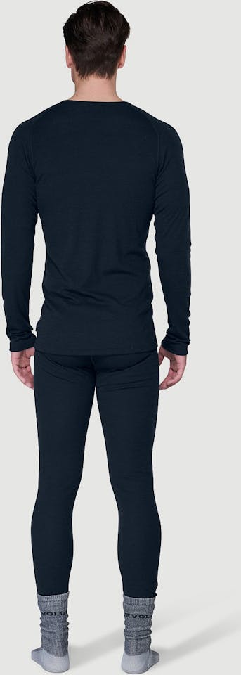 Devold Men's Lauparen Merino 190 Base Shirt Ink 04