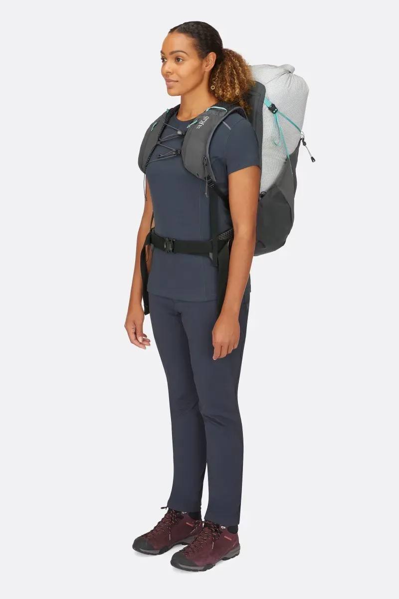 Rab Women's Muon ND 40 Pewter 09