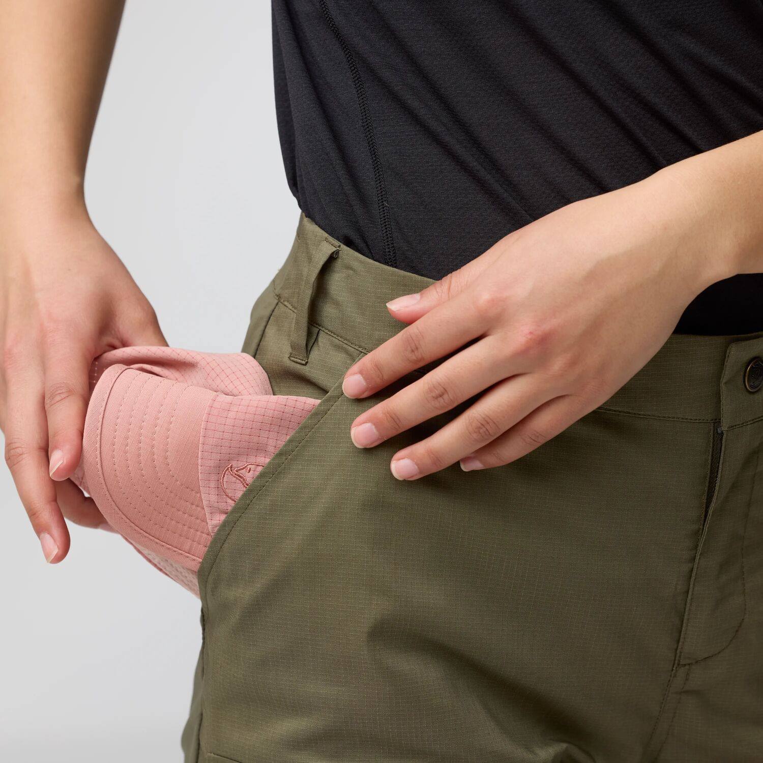 Fjällräven Abisko Trek Cap Dusty Rose 06