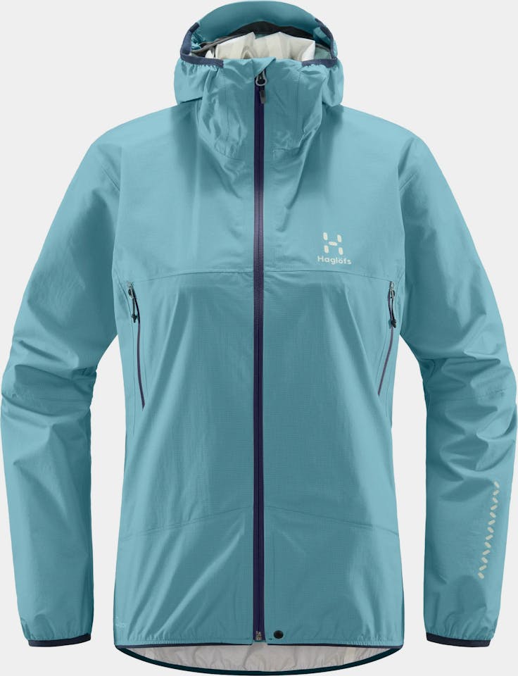Haglöfs Women's L.I.M Proof Jacket Frost Blue 08
