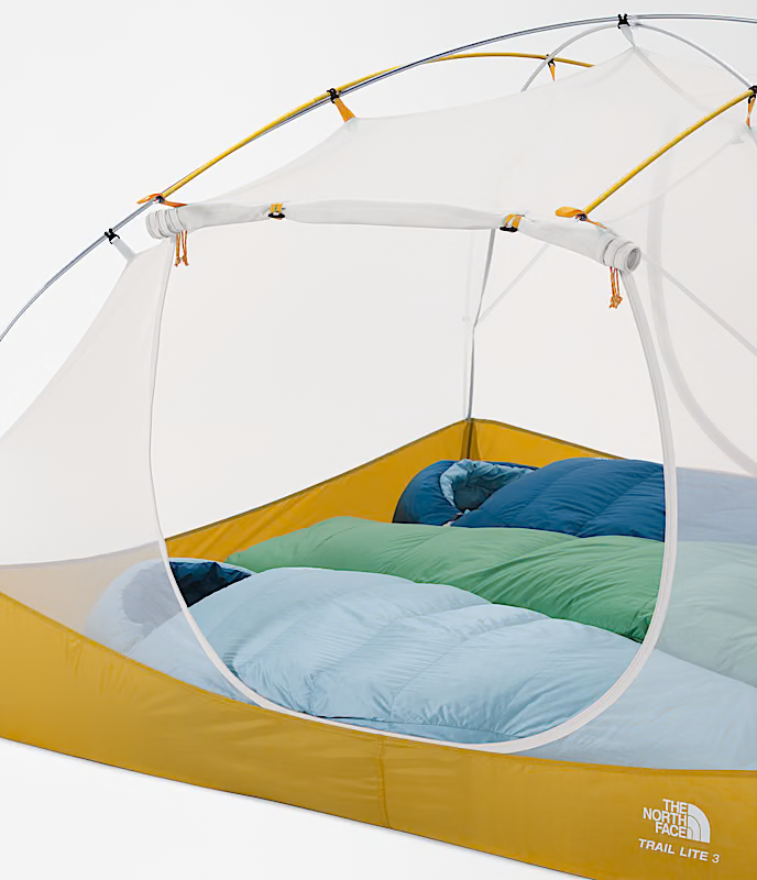 The North Face Trail Lite 3 Khaki/Keltainen 03