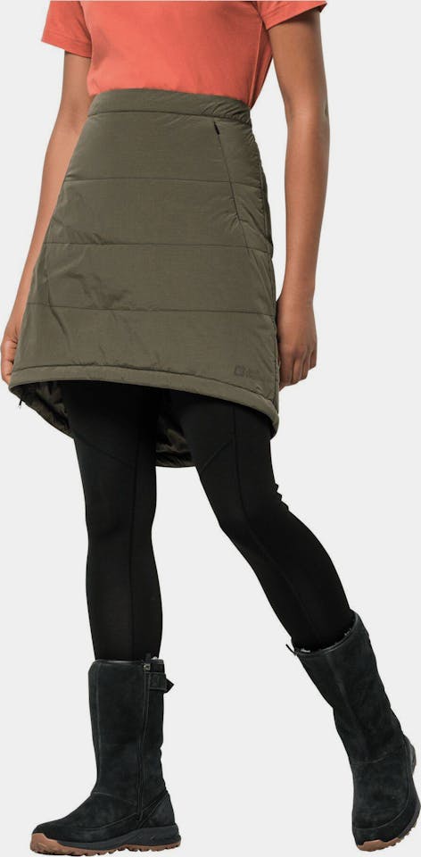 Jack Wolfskin Women's Alpengluehen Skirt Olive 02