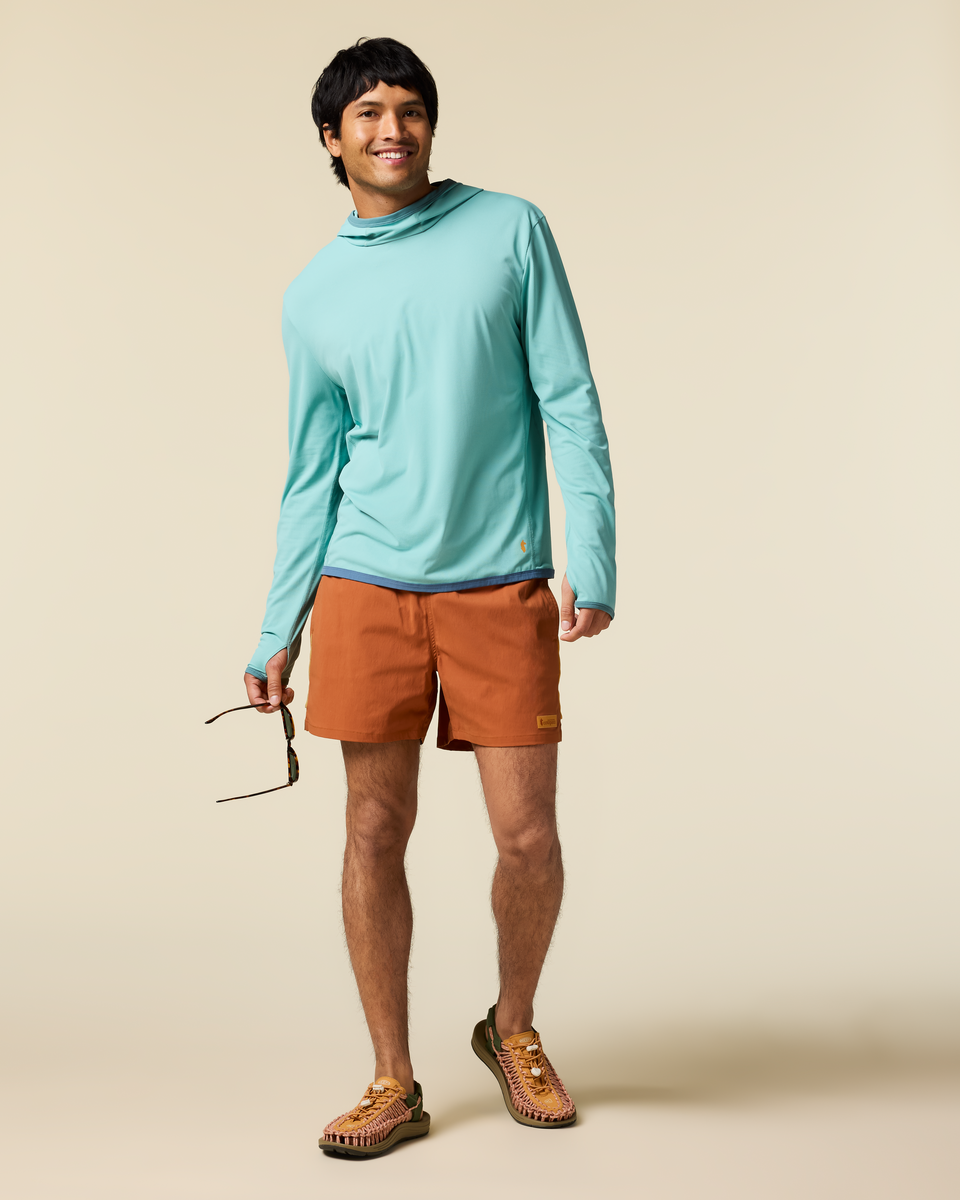 Cotopaxi Men's Sombra Sun Hoodie Pool Blue 03