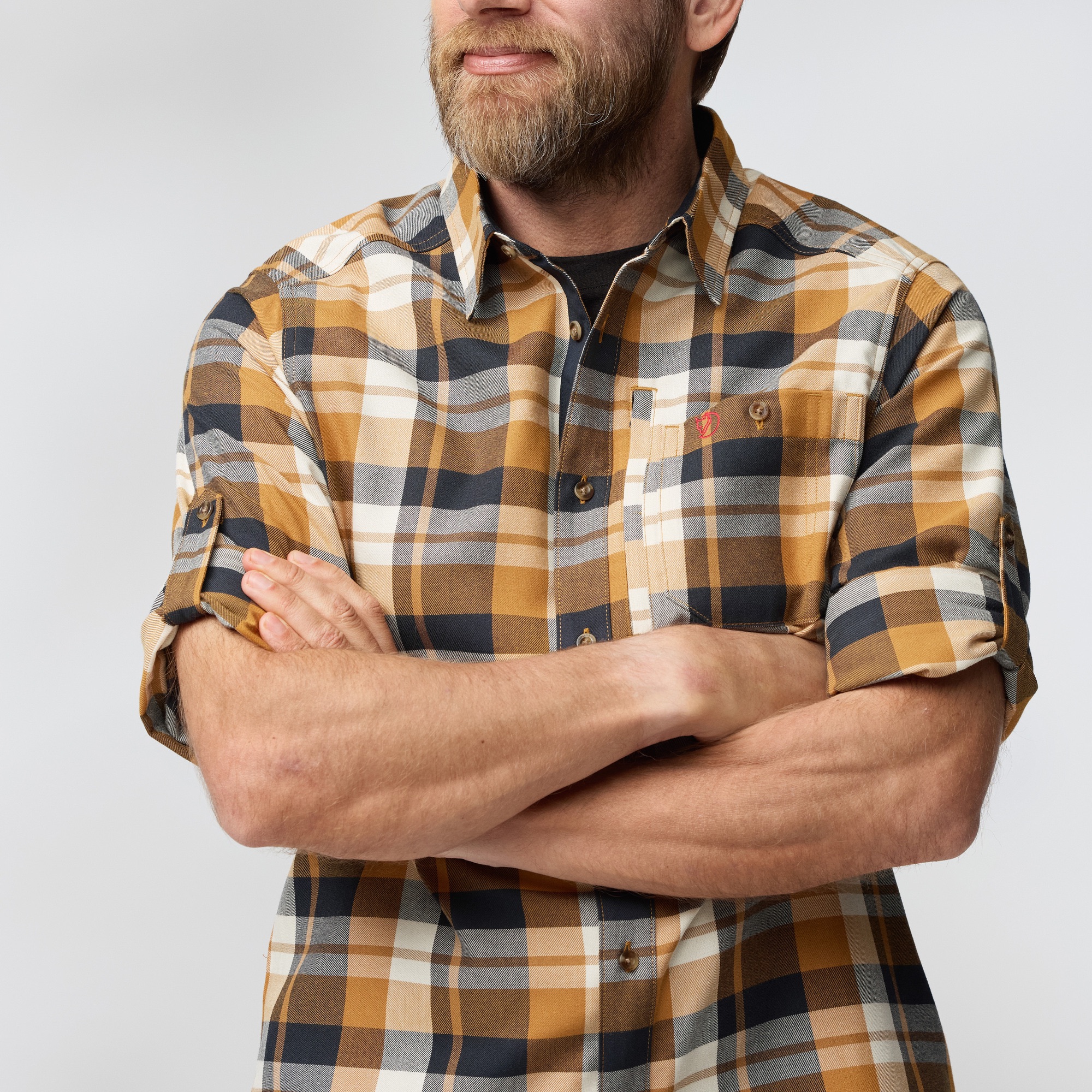 Fjällräven Men's Fjällglim Shirt Autumn Leaf 05