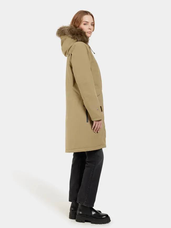 Didriksons Women's Erika Parka 3 Beige 05