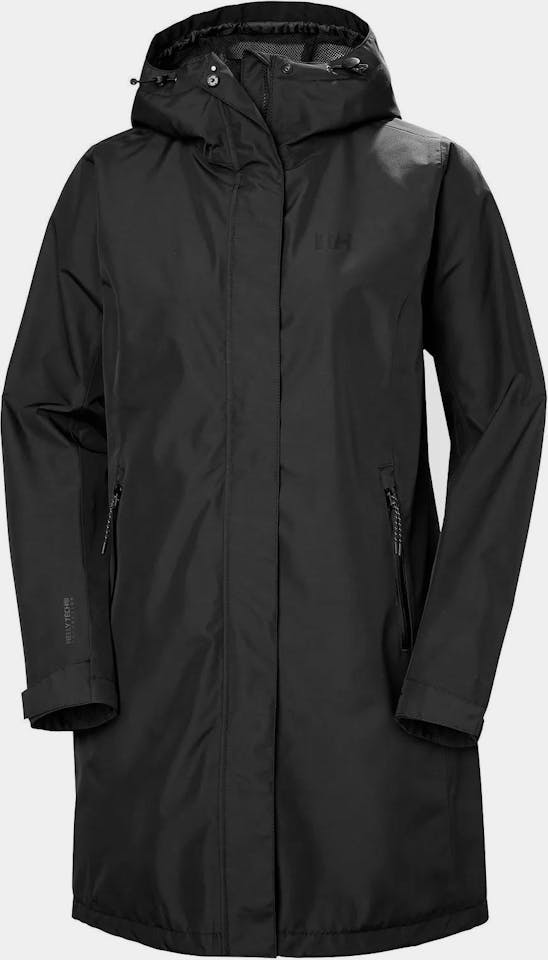 Helly Hansen Women's ACT Voyage Ocean Bound Raincoat Musta 01
