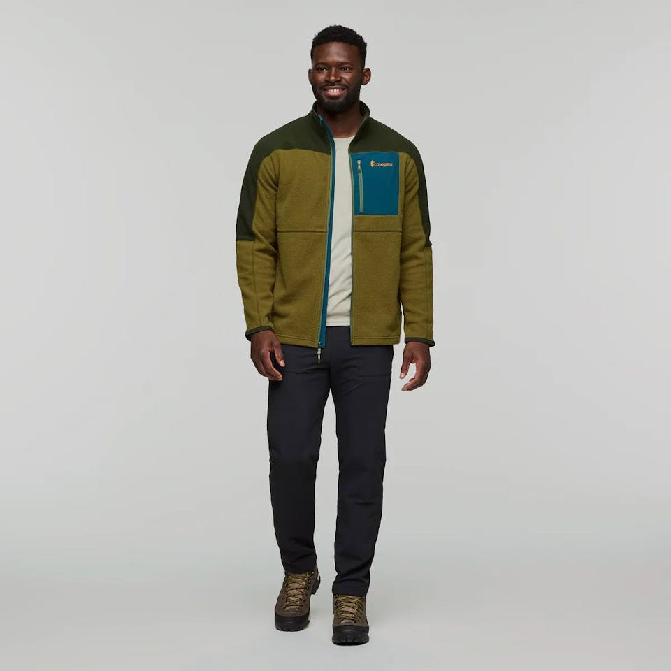 Cotopaxi Men's Abrazo Fleece Full-Zip Jacket Woods and Live Oak 01