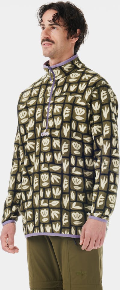 Picture Organic Clothing Men's Inaria 1/4 Fleece Cedar 01