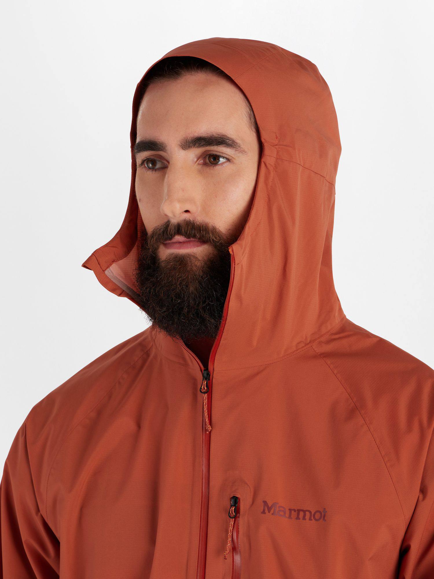 Marmot Men's Superalloy Bio Rain Jacket Auburn 09