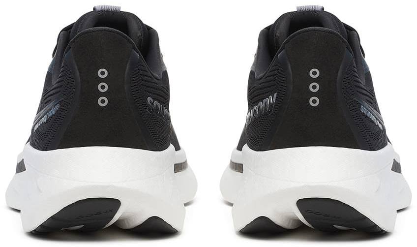 Saucony Men's Ride 18 Wide Musta / Valkoinen 04