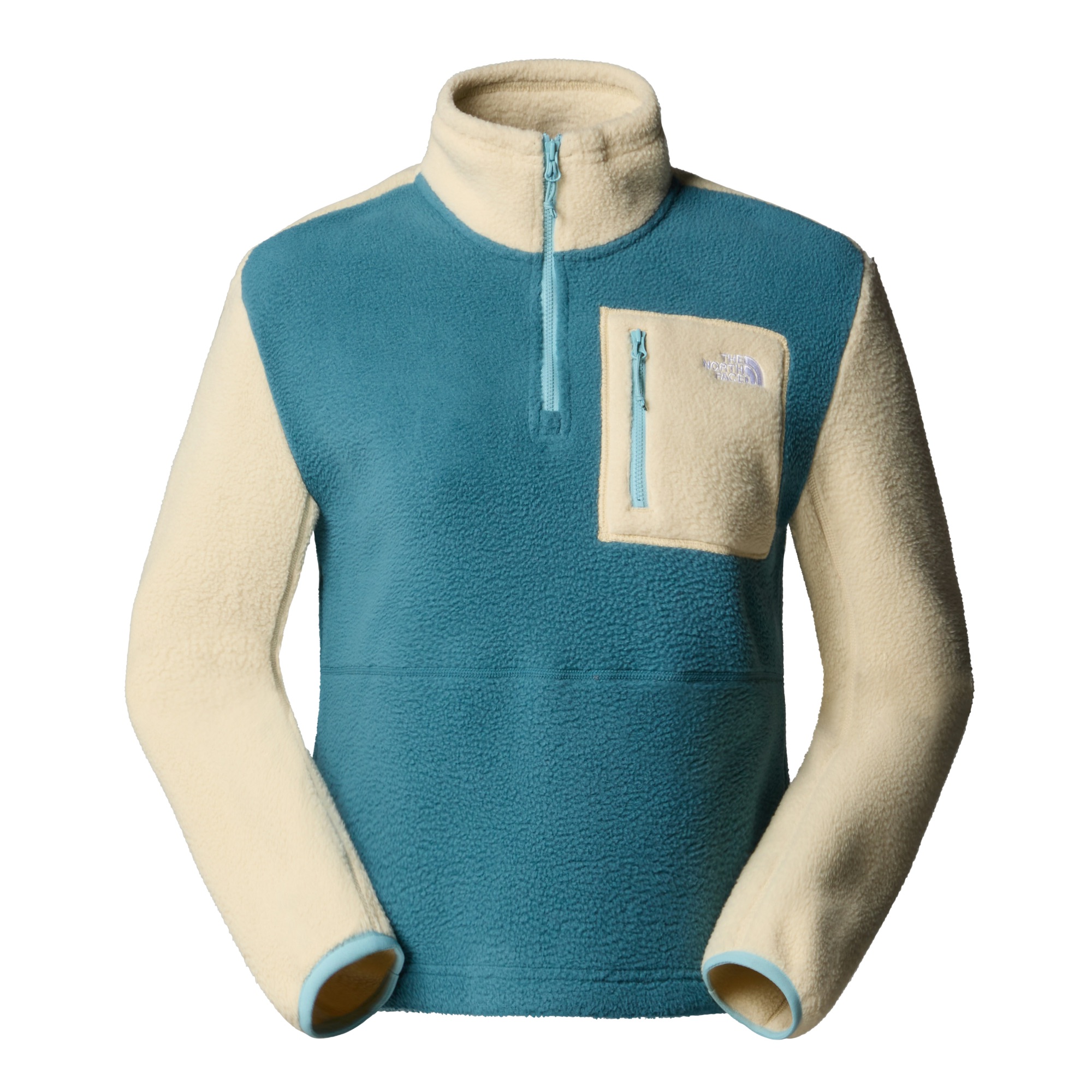 The North Face Women's Yumiori 1/4 Zip Space/Gravel/Blue Eclip 05