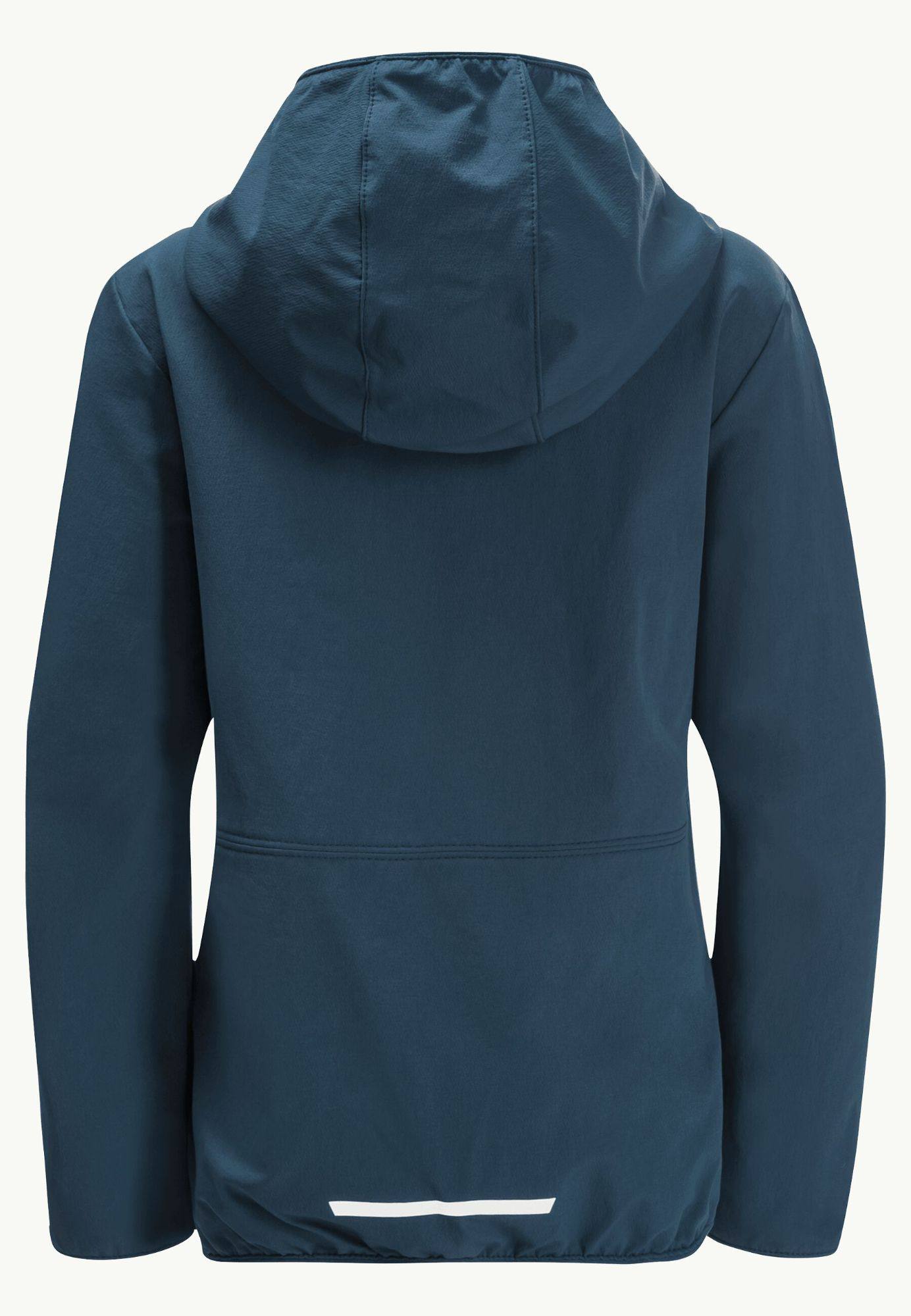 Jack Wolfskin Kid's Solyd Jacket Dark Sea 03