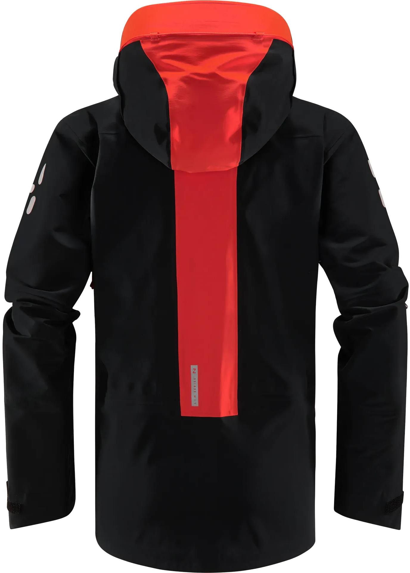 Haglöfs Women's L.I.M ZT MTN GTX Pro Jacket Musta / Punainen 05