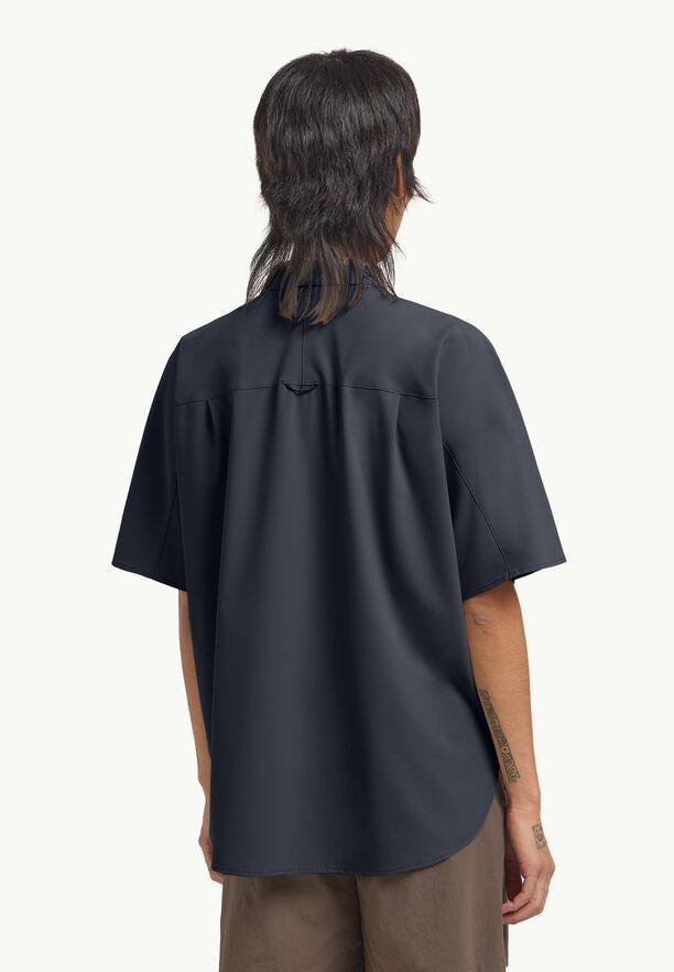 Jack Wolfskin Women's Sierra Quest SS Shirt Dark navy 02