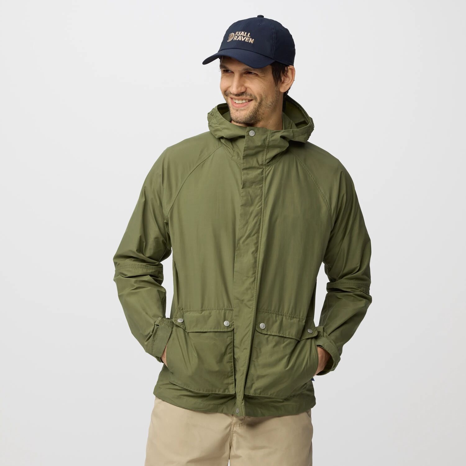 Fjällräven Men's Vardag Vindby Jacket Green 07