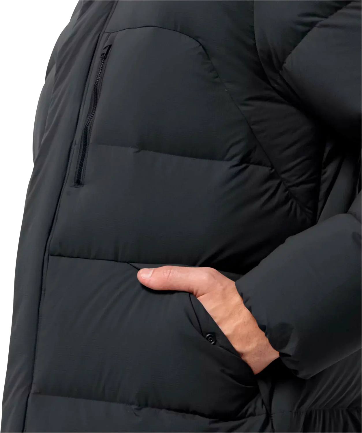 Jack Wolfskin Men's Roemertor Jacket - Miesten untuvatakki Phantom 05