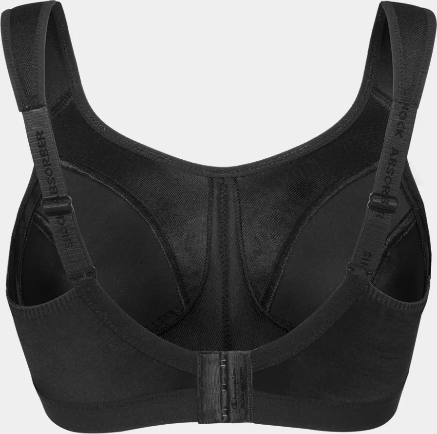 Shock Absorber D+ Max Support Sports Bra F-cup Musta 04