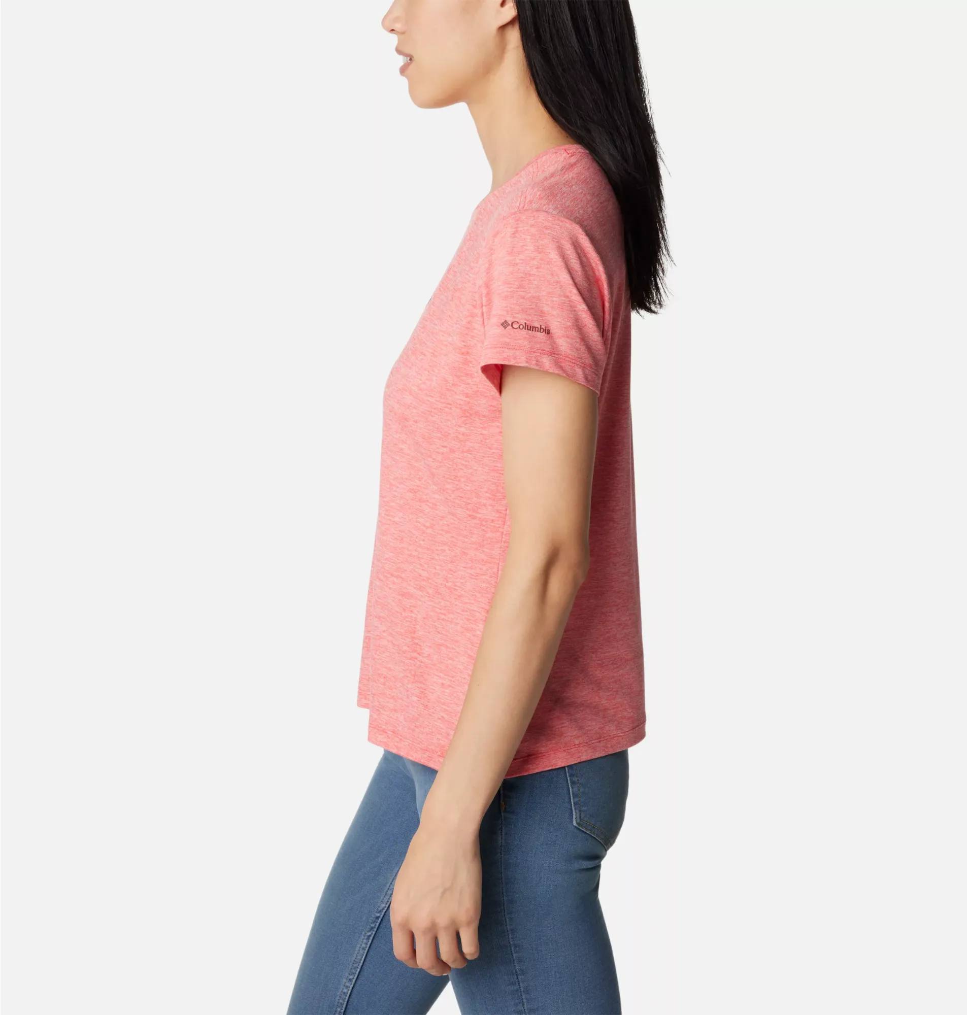 Columbia Women's Sloan Ridge Graph Tee Juicy 02