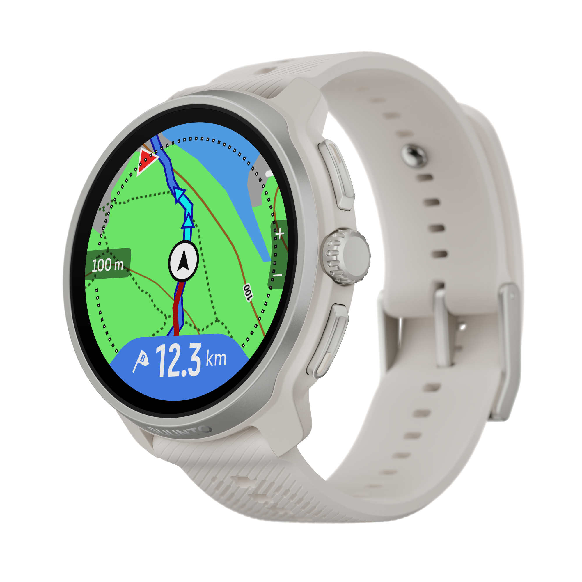 Suunto Race 2 Stainless Steel Feather Gray  18