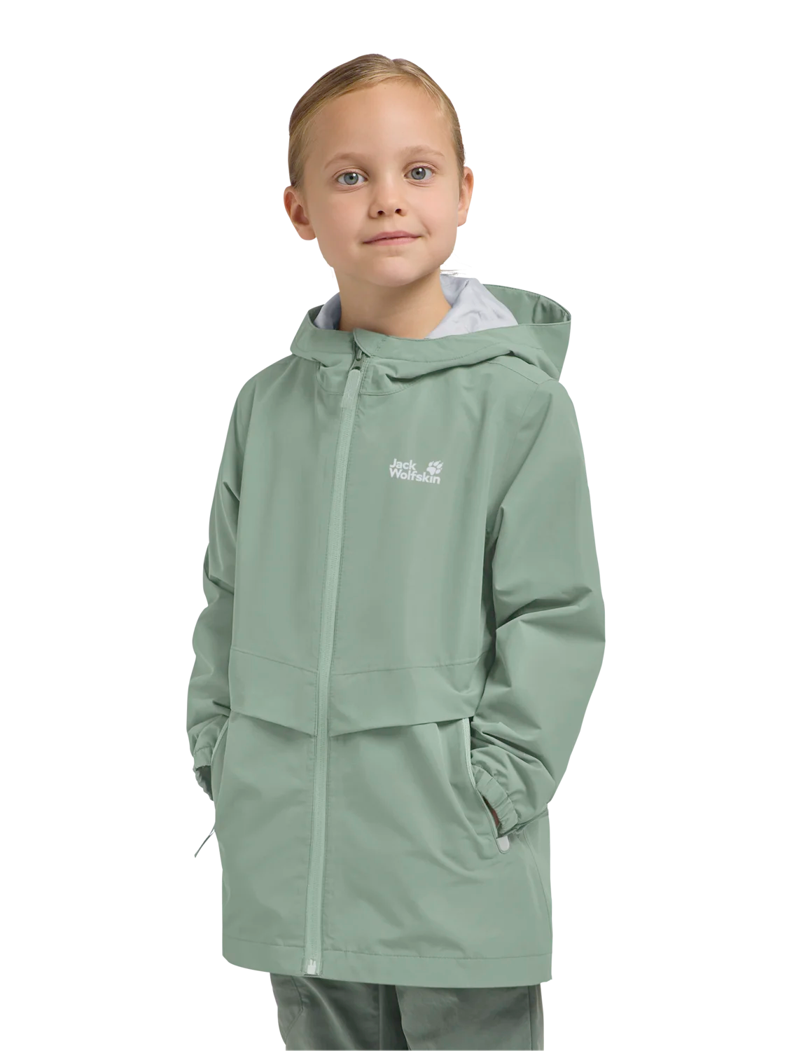 Jack Wolfskin Girl's Malima Jacket Vaaleanvihreä 08
