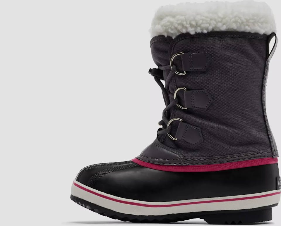 Sorel Youth Yoot Pac Nylon Musta / Punainen 05