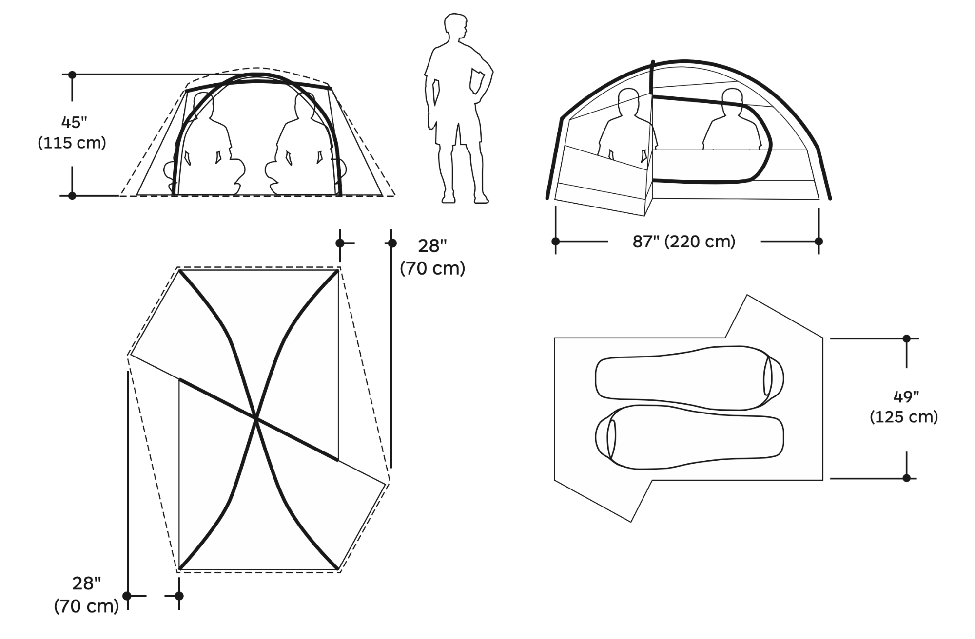 Marmot Limelight UL 2P Light Oak 02