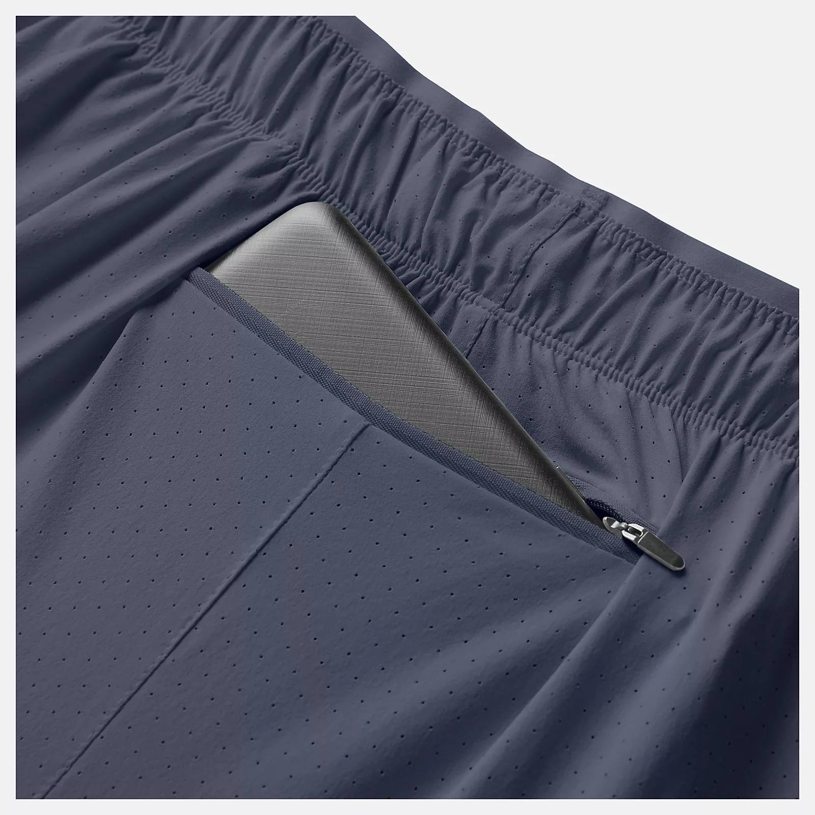 New Balance Men's RC Seamless Short 5" Grafiitti 04