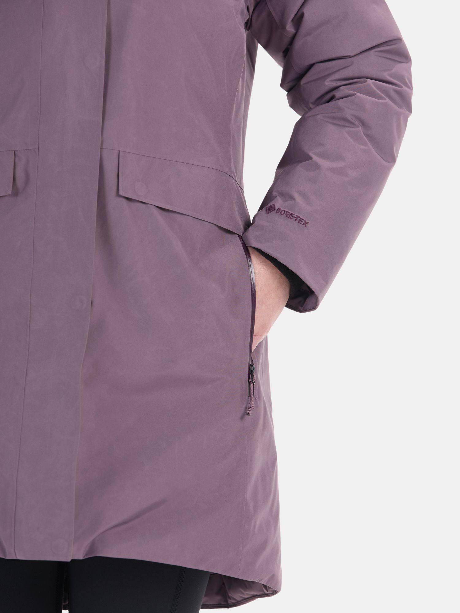 Marmot Women's Oslo GTX Jacket - Naisten vedenpitävä untuvatakki Purple 05