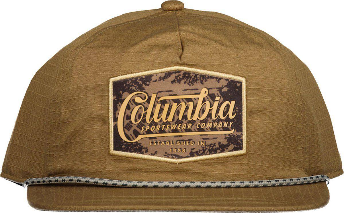 Columbia Ratchet Strap Snap Back Cap Brown 02
