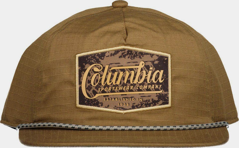 Columbia Ratchet Strap Snap Back Cap Brown 02