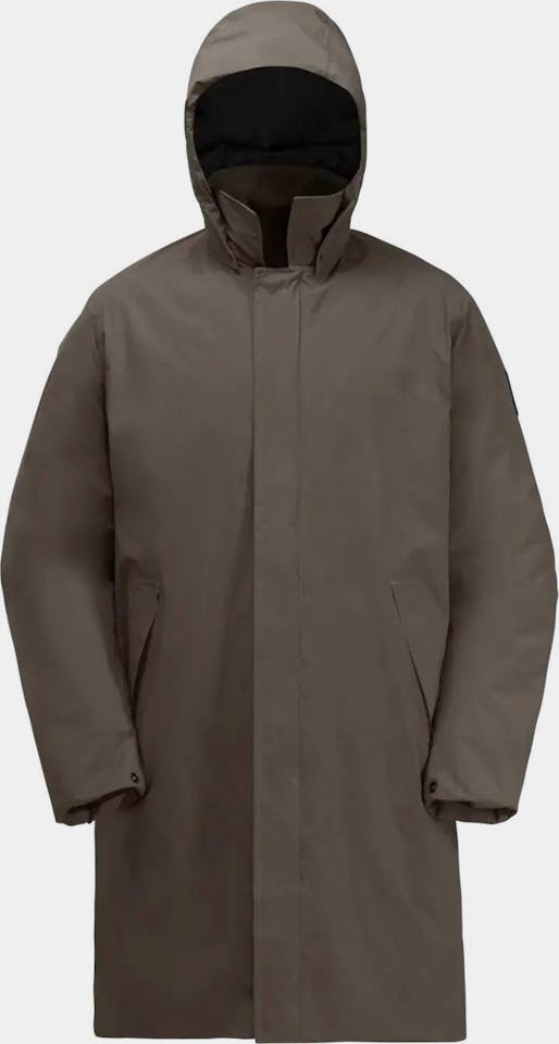 Jack Wolfskin Men's Koenigsbau Coat - Miesten vedenpitävä toppatakki Coffee 04