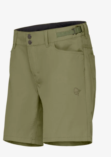 Norrøna Women's Femund Cotton Shorts Loden 03