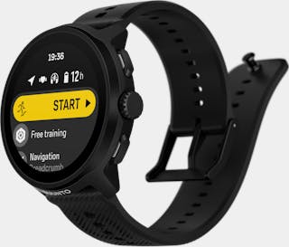 Suunto Run All Black With Silicone Strap