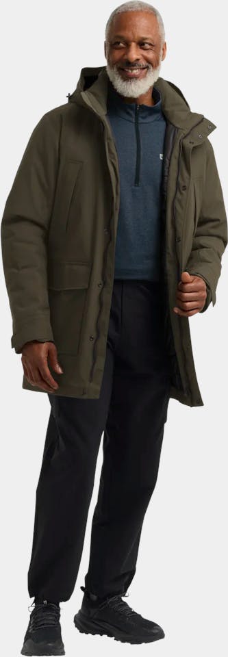 Jack Wolfskin Men's Canyon Shield Parka Obsidian 07