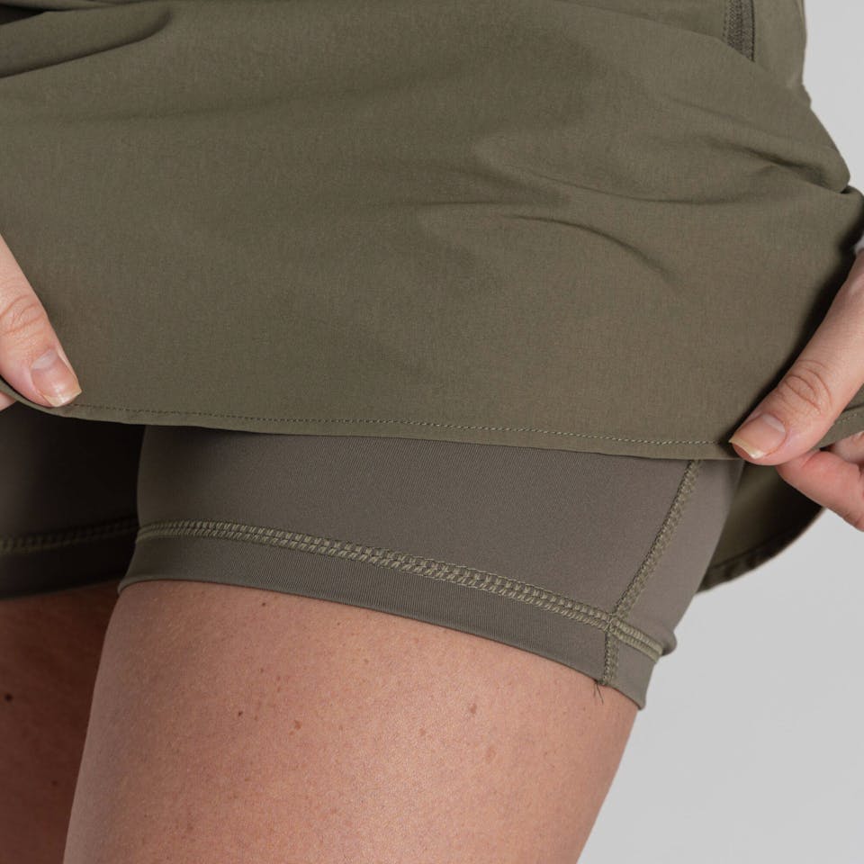 Craghoppers Women's Nosilife Pro Skort Olive 08