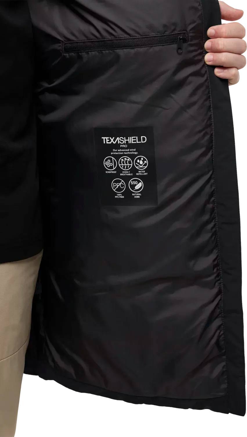 Jack Wolfskin Men's Nordlicht Parka Black 09