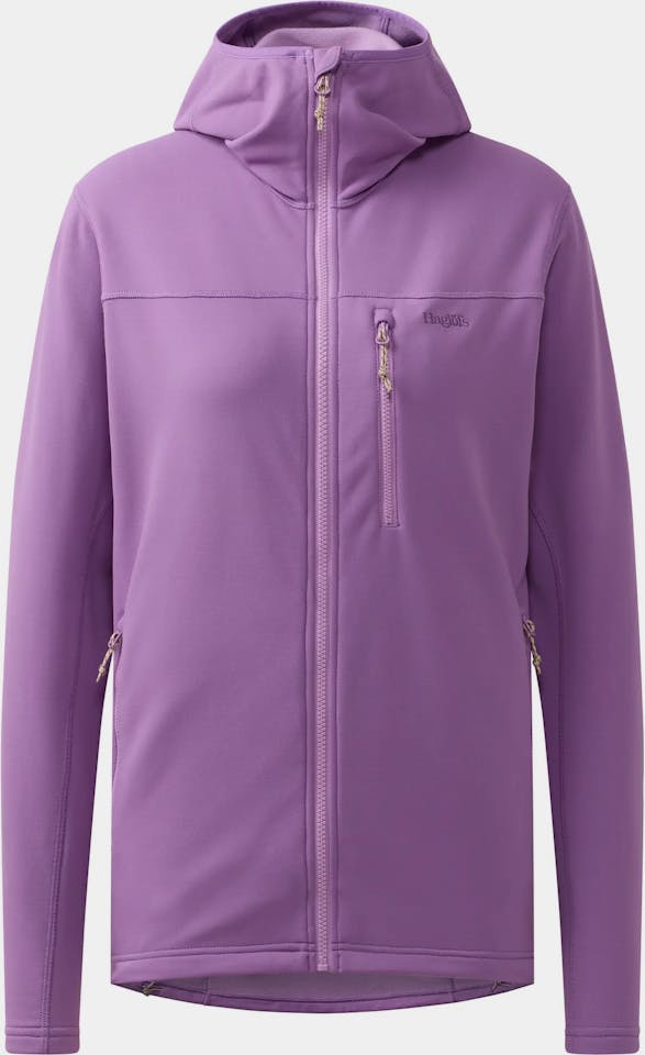 Haglöfs Women's Rosson Mid Hood Purple Ice 06