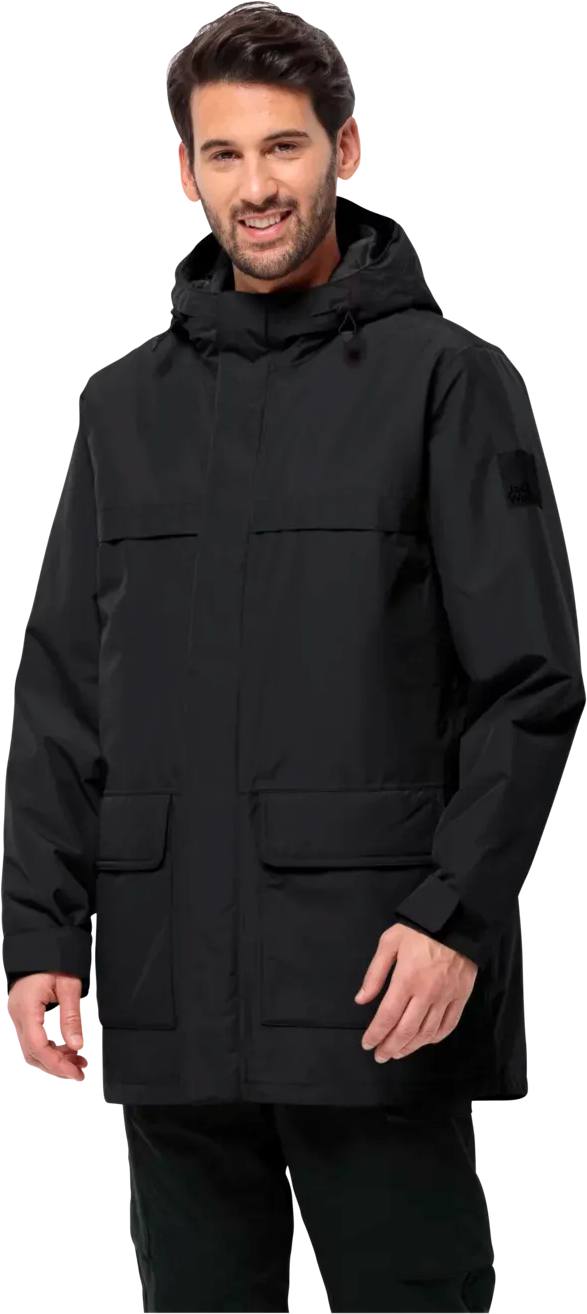 Jack Wolfskin Men's Winterlager Parka Black 03