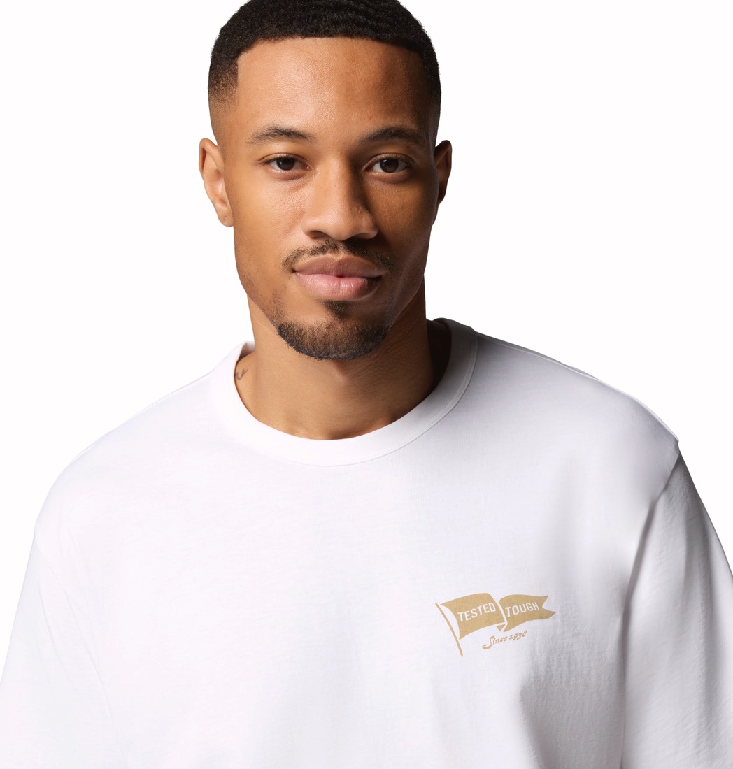 Columbia Men's CSC Heavyweight Back Graphic T-Shirt White 03