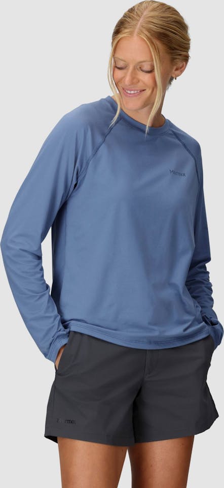 Marmot Women's Windridge LS Rain Cloud 01