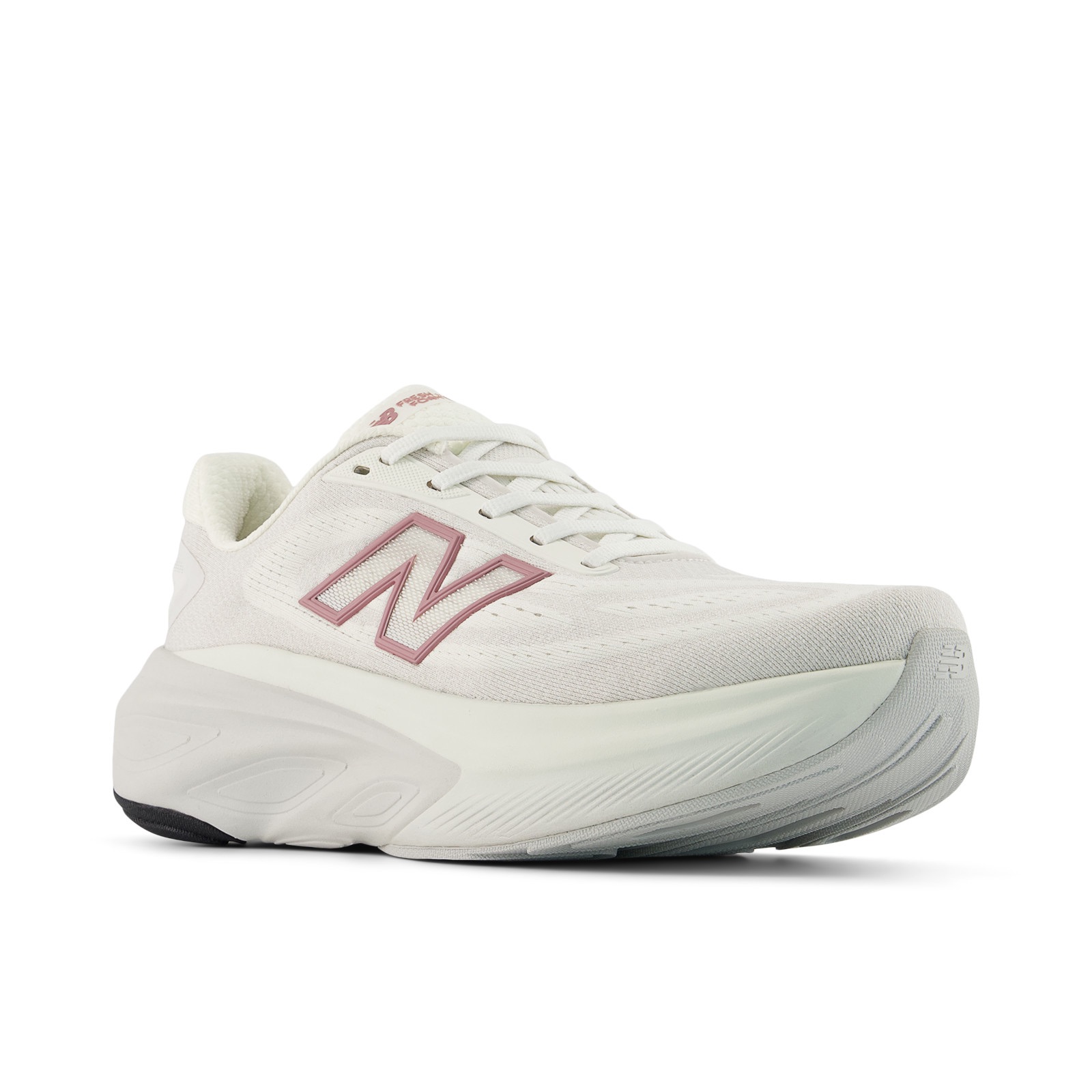 New Balance Women's Fresh Foam More V6 Sea Salt / Rosewood / Grey mat 07