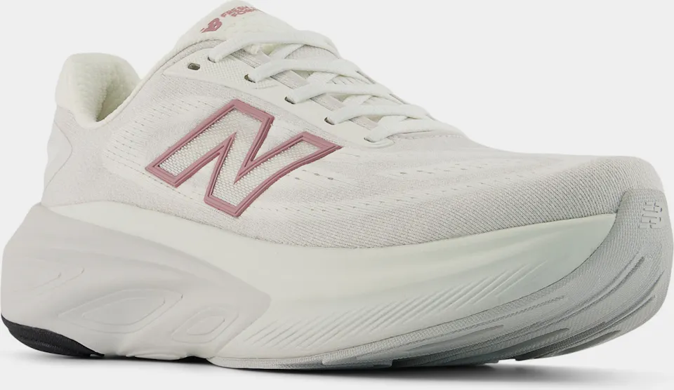 New Balance Women's Fresh Foam More V6 Sea Salt / Rosewood / Grey mat 07